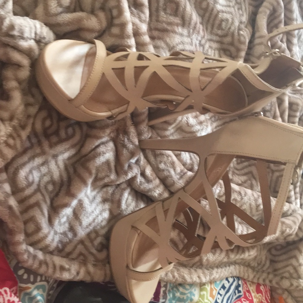 Nude heels
